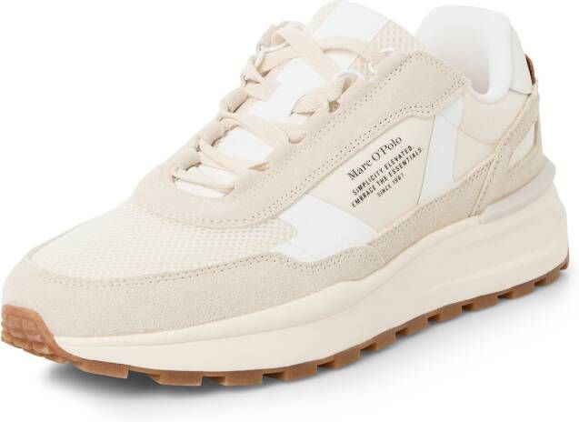 Marc O'Polo Sneakers van hoogwaardige materiaalmix
