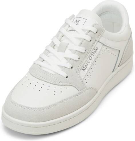 Marc O'Polo Lage sneakers van hoogwaardig rundleer