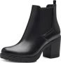 Marco tozzi Dames Enkellaarsjes van Imitatieleer Black Dames - Thumbnail 2