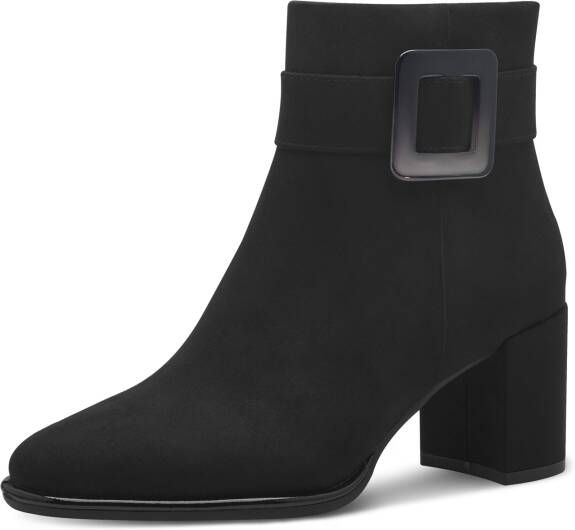 Marco Tozzi Enkellaarsjes zwart Textiel Dames - Foto 9