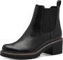 Marco Tozzi Chelsea-boots LUTTER hakken enkellaars chunky boots in vegan-verwerking - Thumbnail 2