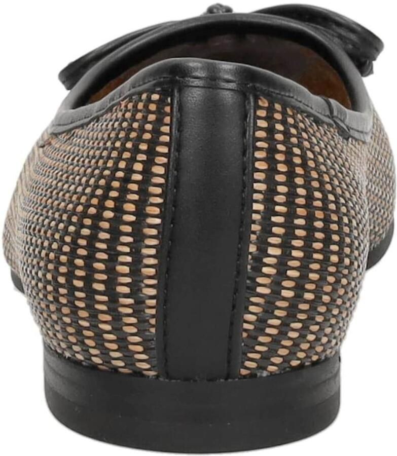 Marco Tozzi MT Vegan Soft Lining + Feel Me insole Dames Ballerina's BLACK COMB - Foto 4