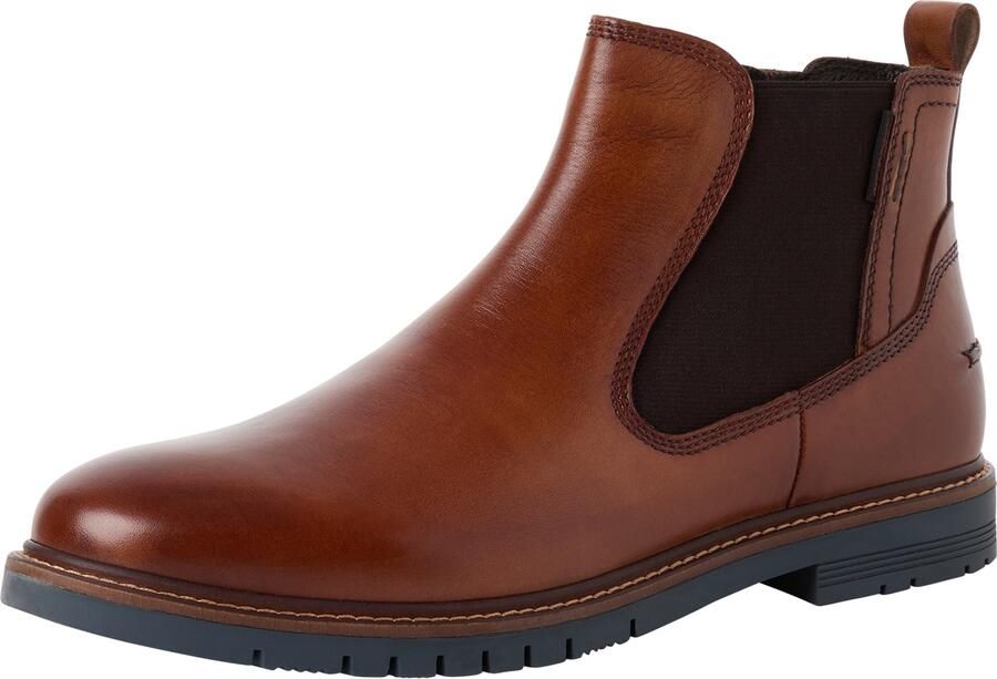 MARCO TOZZI Chelsea boots cognac