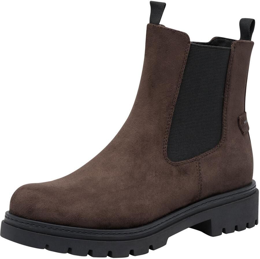 Marco Tozzi Chelsea boots voor dames 2-25437-47-304 Enkellaarsjes voor dames Bruin