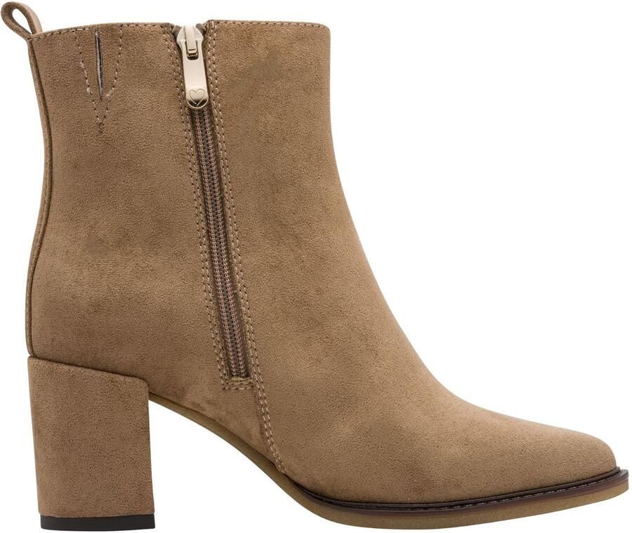 Marco Tozzi Enkellaarsjes voor dames 2-25324-47-379 Vegan Beige - Foto 7