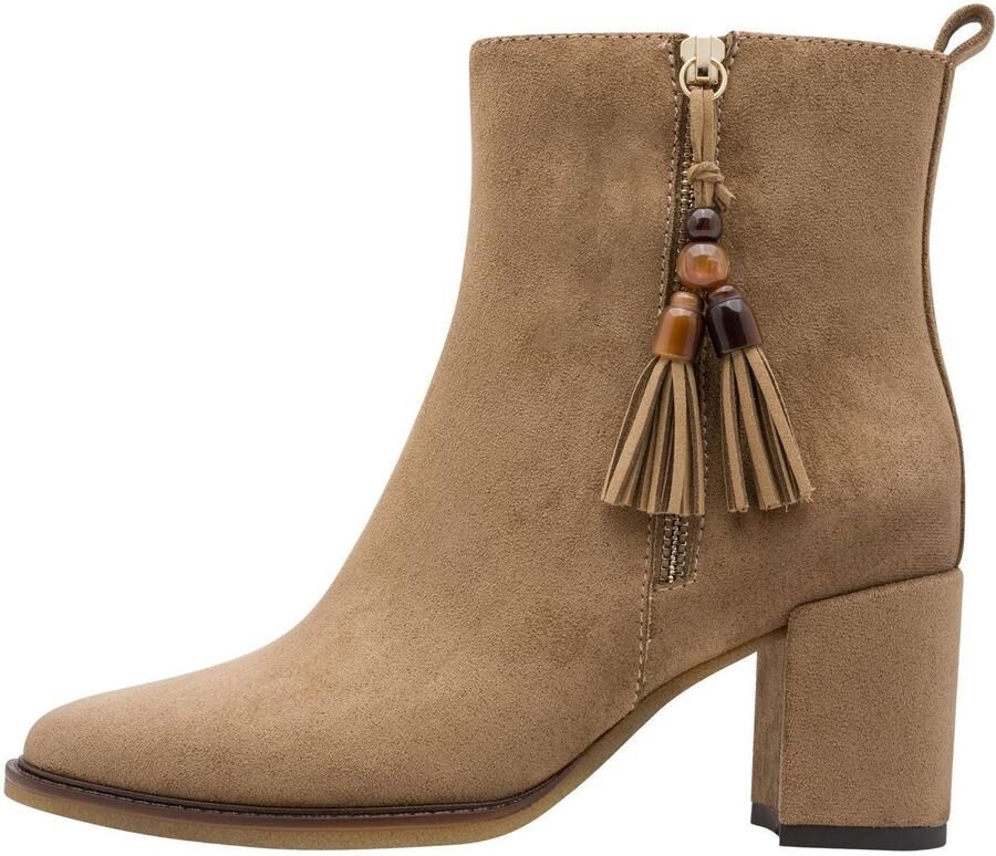 Marco Tozzi Enkellaarsjes voor dames 2-25324-47-379 Vegan Beige - Foto 6
