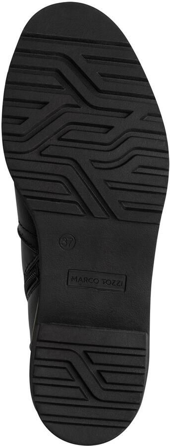 Marco Tozzi Laarsjes blokhak herfstboots in veganistische uitvoering - Foto 4