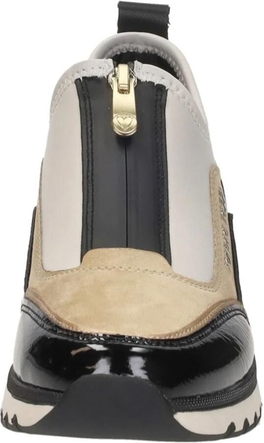 Marco Tozzi Slip-on sneakers sleehak halfhoge schoen vrijetijdsschoen met voorste ritssluiting - Foto 4