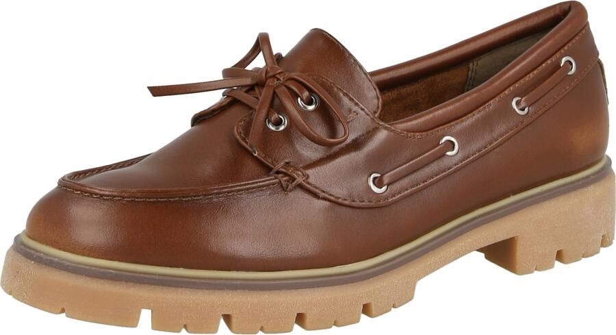 MARCO TOZZI Mocassins cognac