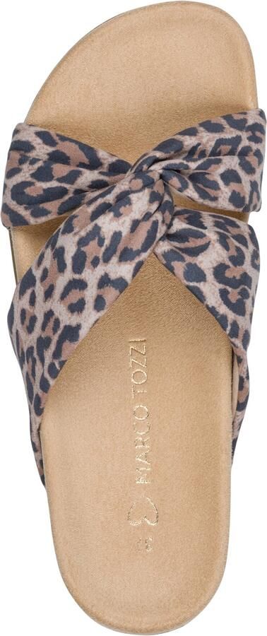 MARCO TOZZI Muiltjes beige camel donkerbruin - Foto 2