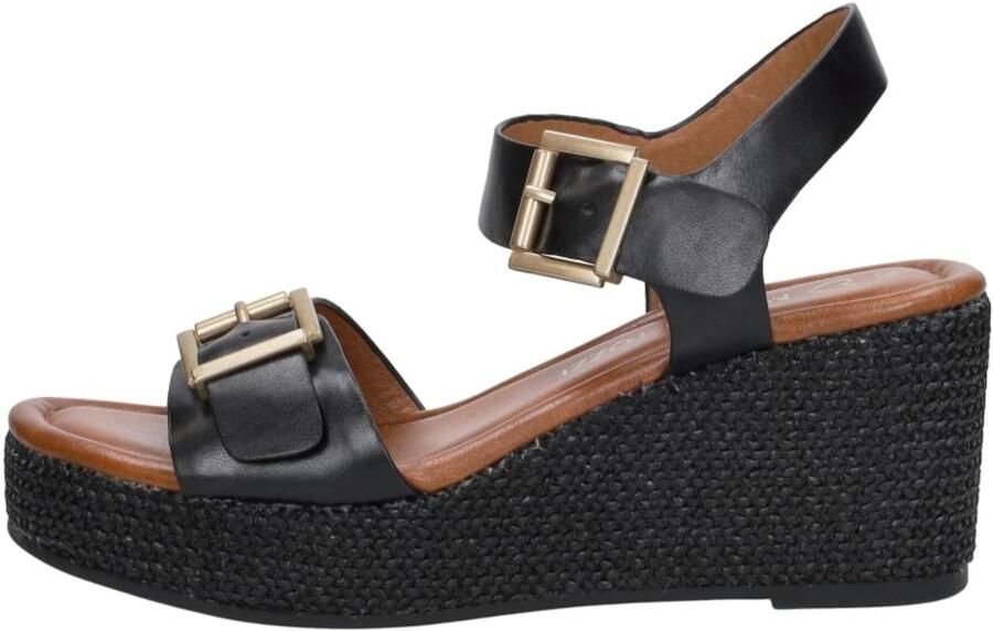 Marco Tozzi Sandalen Hak Sandalen Hak Zwart