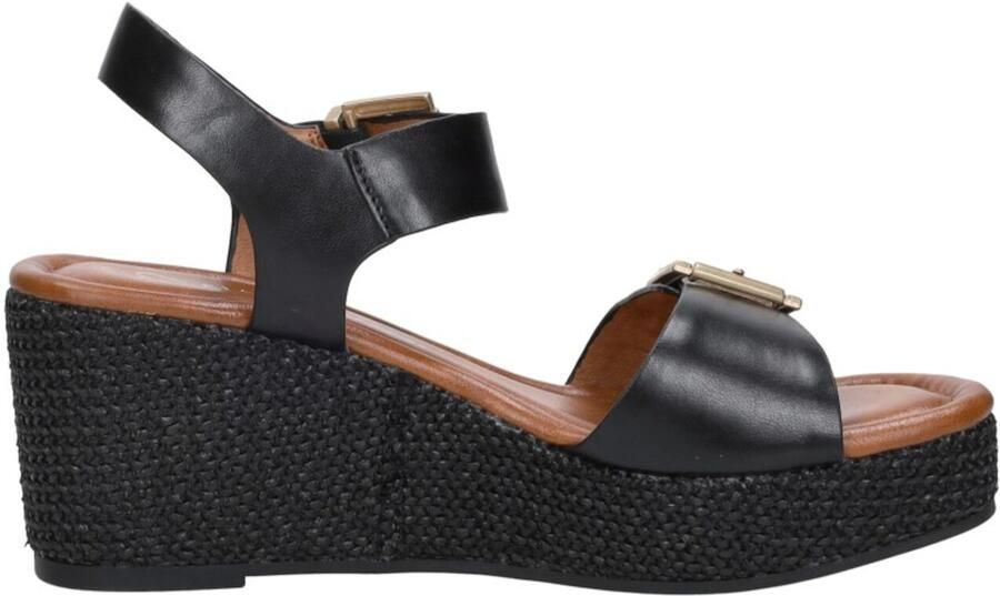 Marco Tozzi Sandalen Hak Sandalen Hak Zwart