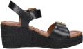 Marco Tozzi Sandalen Hak Sandalen Hak Zwart - Zwart