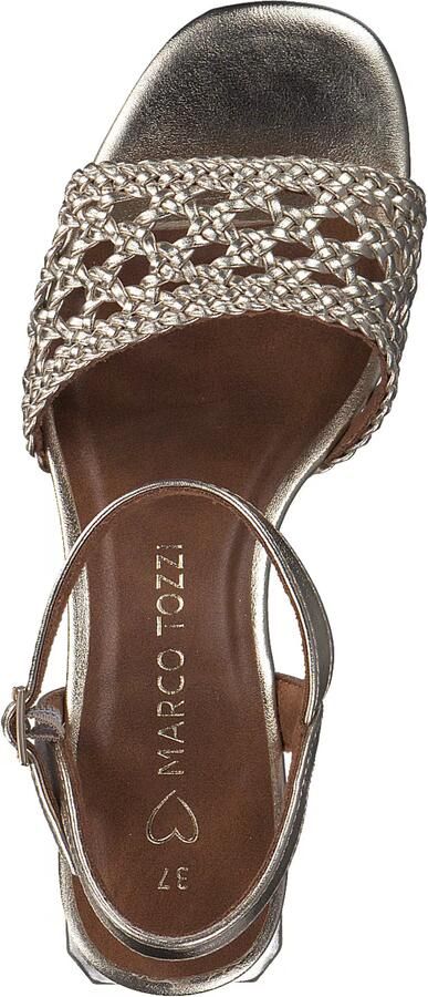 Marco Tozzi 2-28382-44-940 dames sandalen gekleed metallic - Foto 9
