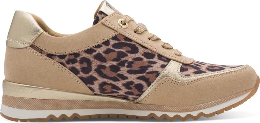 MARCO TOZZI Sneakers laag beige bruin goud zwart - Foto 4