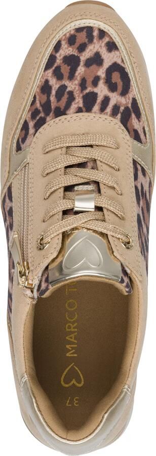 MARCO TOZZI Sneakers laag beige bruin goud zwart - Foto 5