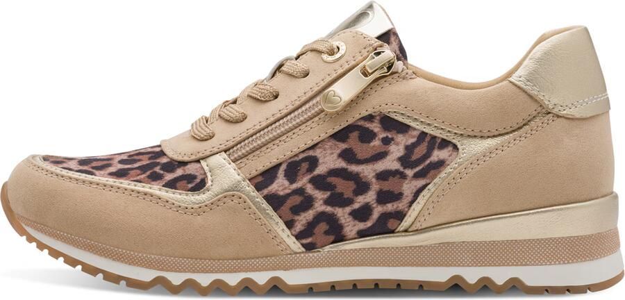 MARCO TOZZI Sneakers laag beige bruin goud zwart - Foto 3