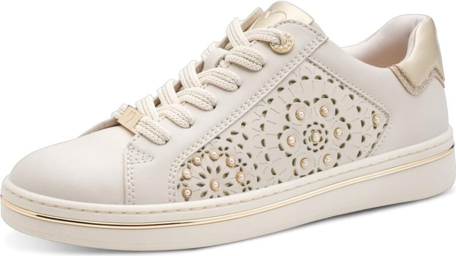 MARCO TOZZI Sneakers laag crème