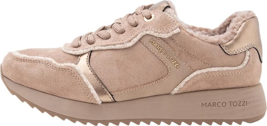 MARCO TOZZI Sneakers laag rose-goud taupe