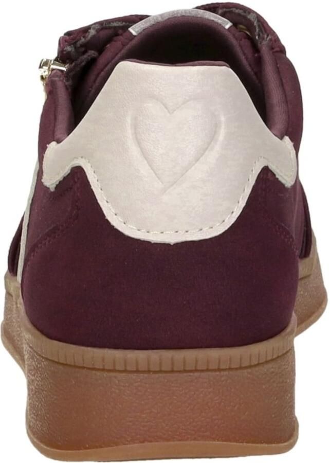 MARCO TOZZI Sneakers laag 'Sneakers Laag' bordeaux - Foto 4