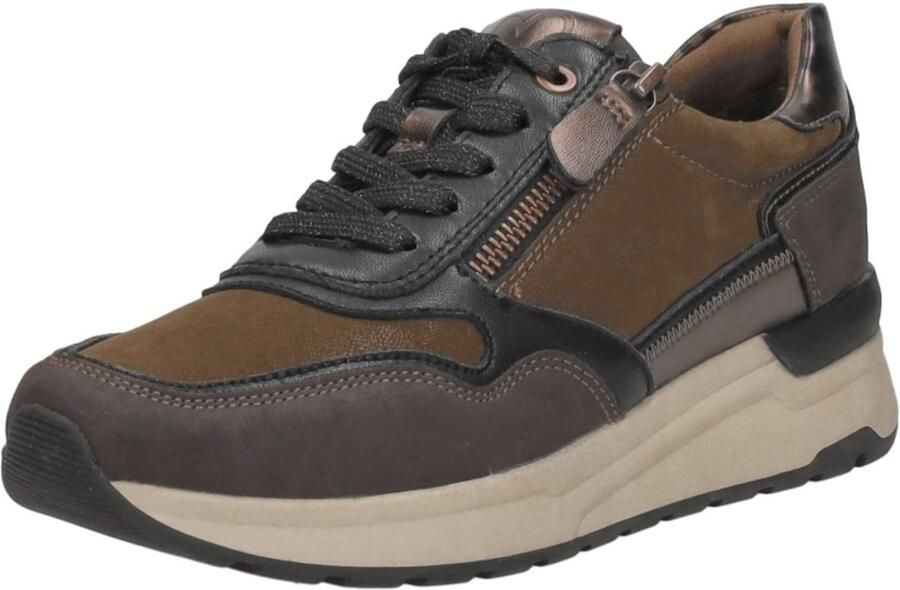 Marco Tozzi Sneakers Laag Sneakers Laag middel bruin - Foto 3