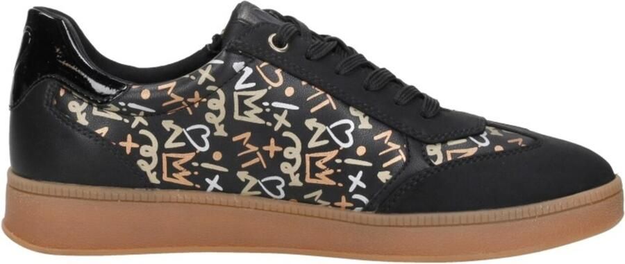 Marco Tozzi Plateausneakers halfhoge schoen veterschoen vrijetijdsschoen met feel-me-uitrusting