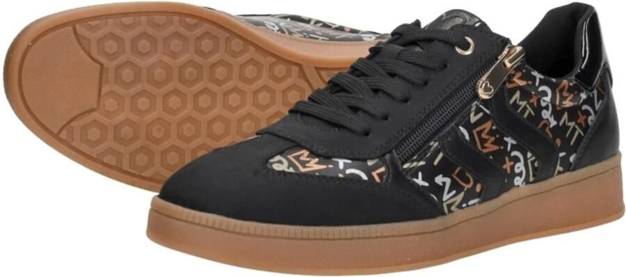 Marco Tozzi Plateausneakers halfhoge schoen veterschoen vrijetijdsschoen met feel-me-uitrusting - Foto 6