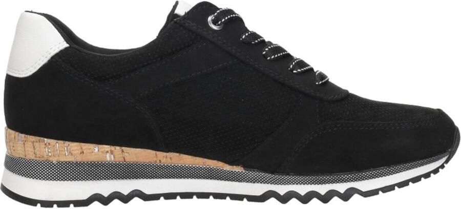 MARCO TOZZI Sneakers laag 'Sneakers Laag' zwart