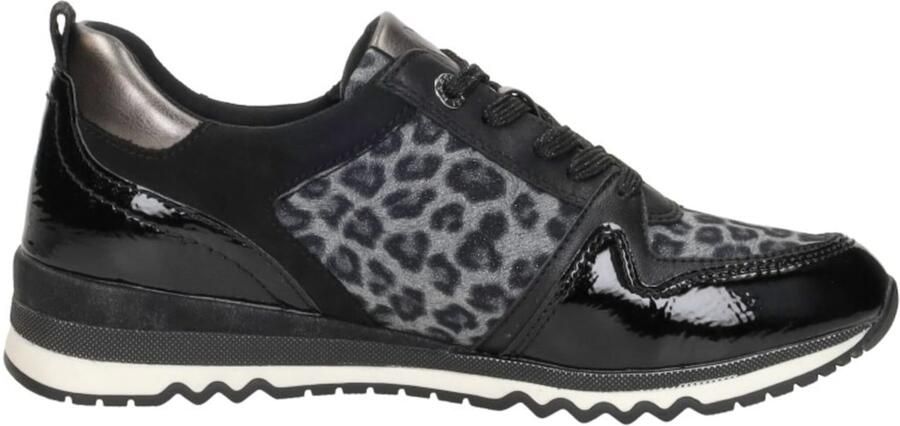 MARCO TOZZI Sneakers laag 'Sneakers Laag' zwart