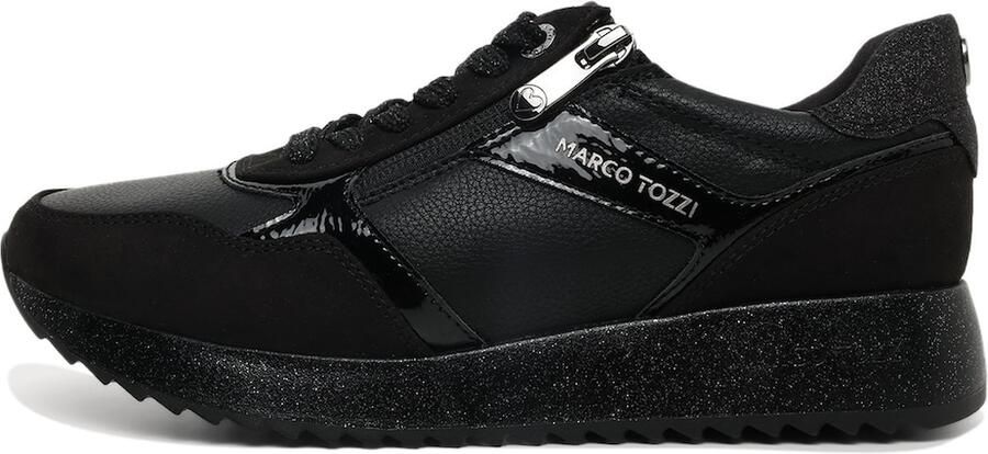 MARCO TOZZI Sneakers laag zwart zilver