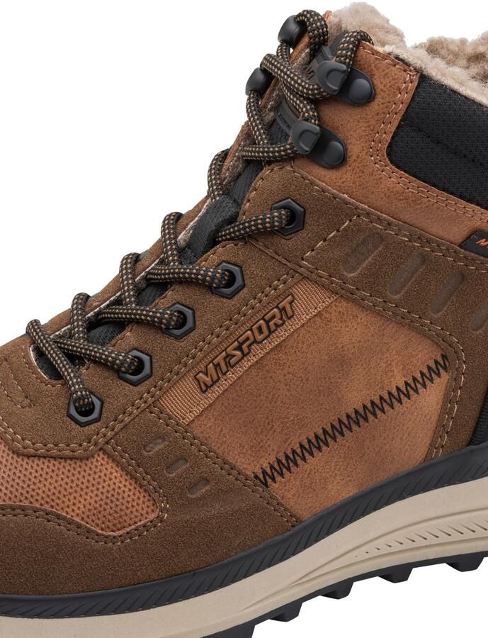MARCO TOZZI Veterboots bruin karamel zwart - Foto 2