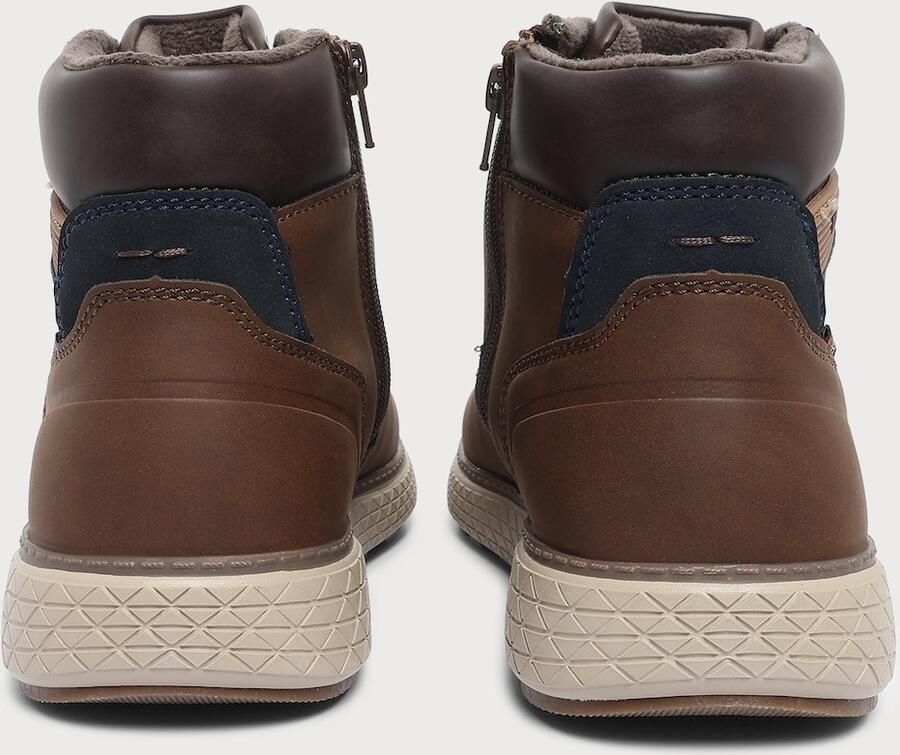 MARCO TOZZI Veterboots cognac zwart - Foto 3