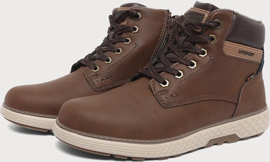 MARCO TOZZI Veterboots cognac zwart - Foto 5