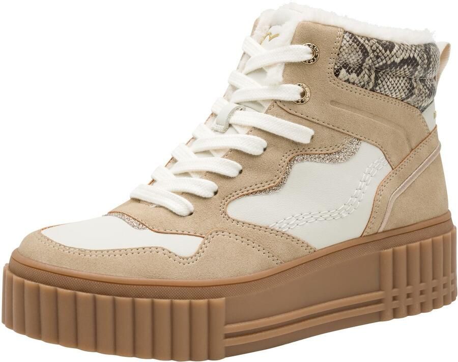 MARCO TOZZI Veterlaarsjes beige