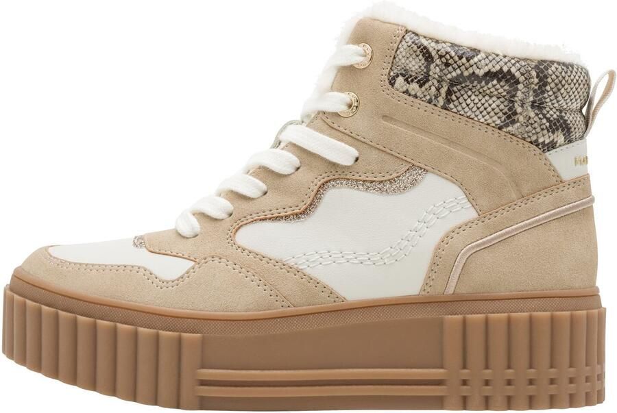 MARCO TOZZI Veterlaarsjes beige - Foto 3