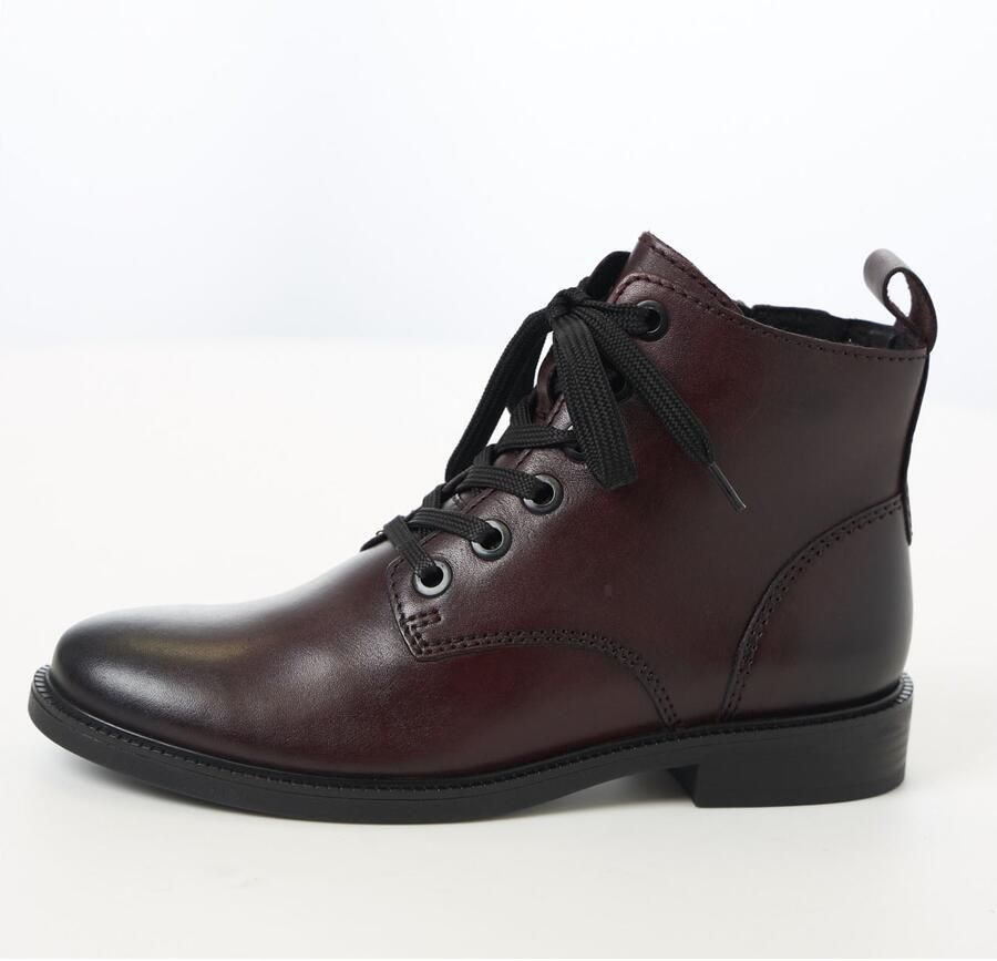 Marco tozzi Veterboots bordeaux Synthetisch