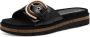 Marco Tozzi MT Soft Lining Dames Pantoffels BLACK PATENT - Thumbnail 3