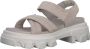 Marco tozzi Flat Sandals Beige Dames - Thumbnail 2