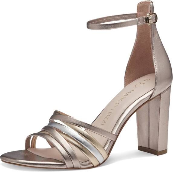 Marco tozzi Gouden Synthetische Sandalette met 9cm Hak Gray Dames - Foto 3