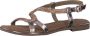 Marco Tozzi Sandalen blokhak sandalette feestdagenschuh bezet met strasssteentjes - Thumbnail 2