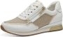 Marco Tozzi 23713 Wit Goud combi Sneaker - Thumbnail 2