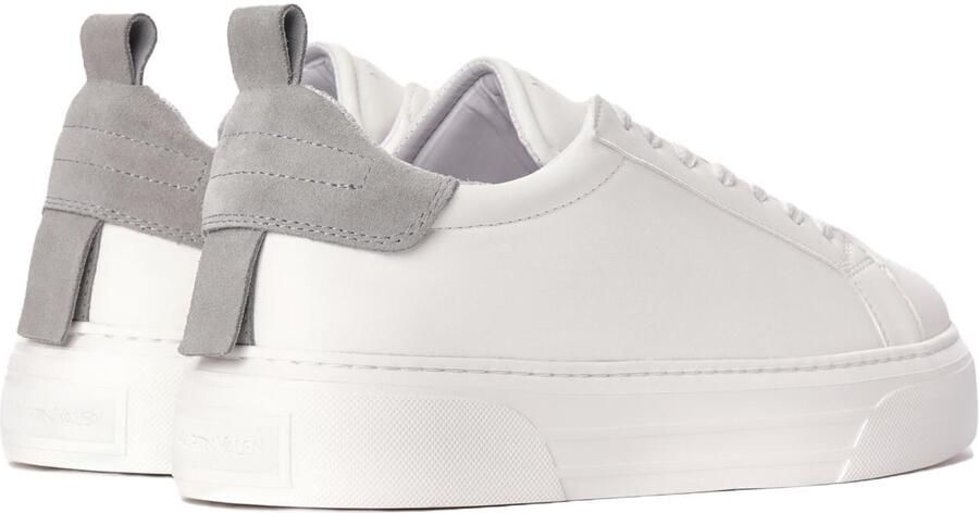 MARTIN VALEN Sneakers laag grijs wit - Foto 4
