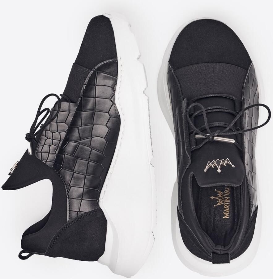 MARTIN VALEN Sneakers laag zwart