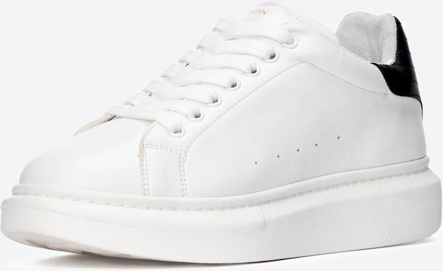 MARTIN VALEN Sneakers laag zwart wit