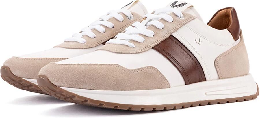 Martinelli Sneakers laag 'HANBURY' lichtbruin donkerbruin wit - Foto 6