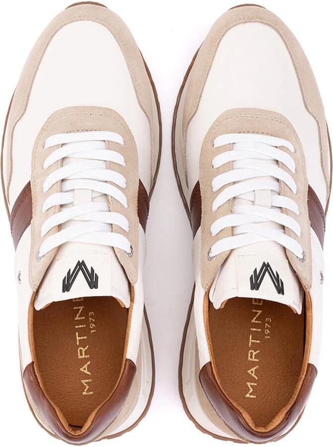 Martinelli Sneakers laag 'HANBURY' lichtbruin donkerbruin wit - Foto 4