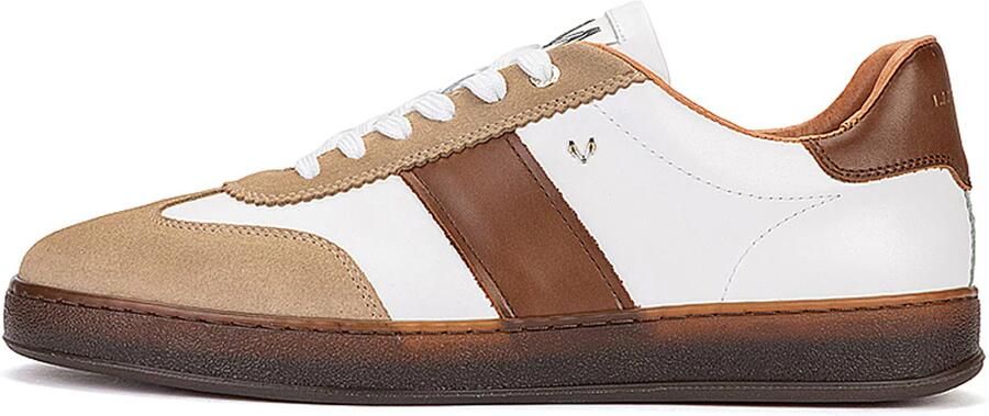 Martinelli Sneakers laag 'SEAFORD' cognac lichtbruin wit