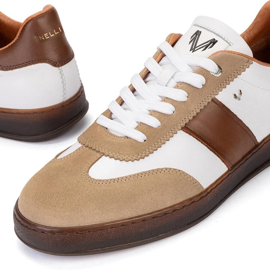 Martinelli Sneakers laag 'SEAFORD' cognac lichtbruin wit - Foto 2