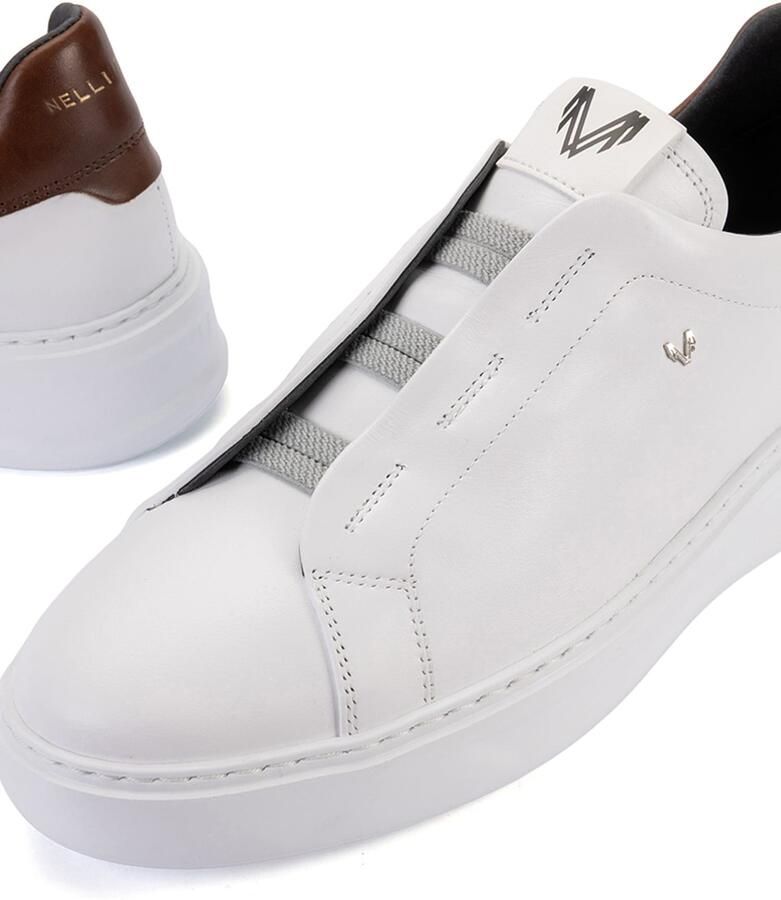 Martinelli Sneakers laag 'Sullivan' bruin wit - Foto 2