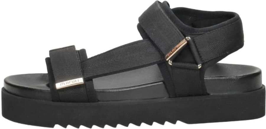 Maruti 66.1653.01-A00 Beau Textile Damesschoenen sandalen Zwart